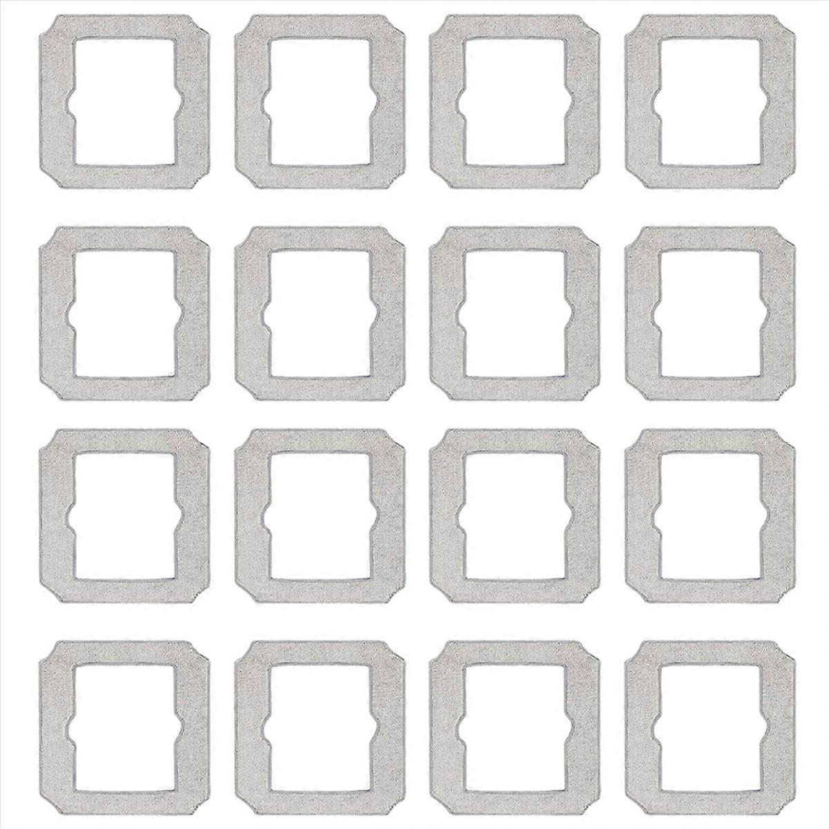 16x Washable Wipes Cleaning Cloths for Winbot Mini, W-CC02-0012 Replacement Pad, Cleaning Robot Acce