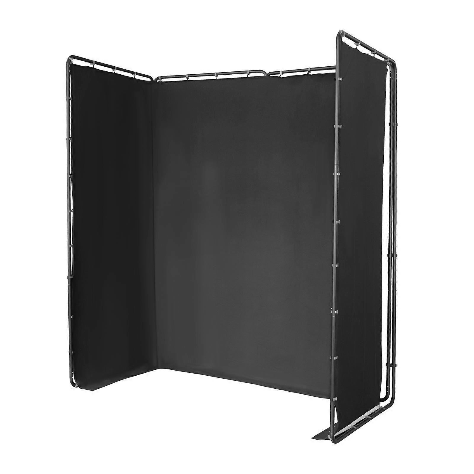 4*2.4m Foldable Background Stand Photography Backdrop Photo Stage with Green Cloth
