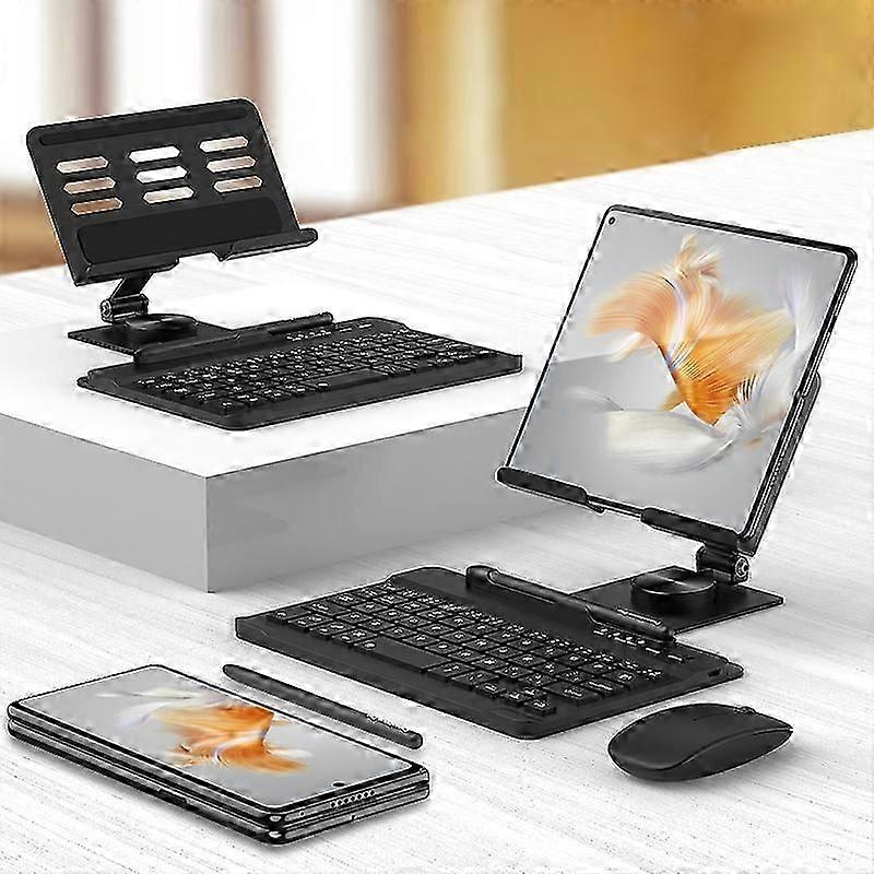 For Huawei Mate X3 GKK Magnetic Folding Keyboard Bracket Set, Keyboard + Holder + Pen + Mouse + Phone Case