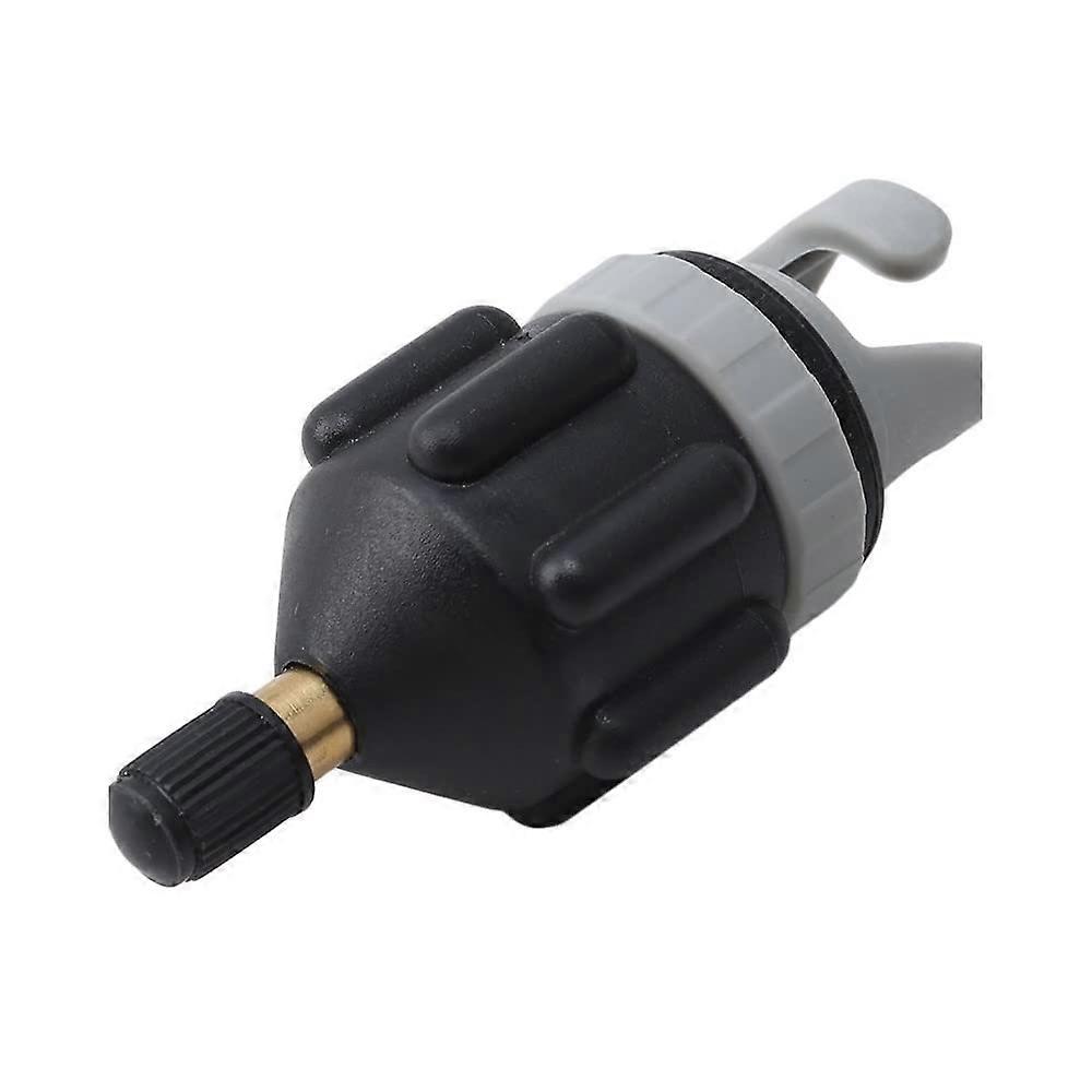 SUP Paddle Air Nozzle Connector 3.4cm By 7.8cm Pump Adapter For Stand Up Paddle Boards And Kayaks Black