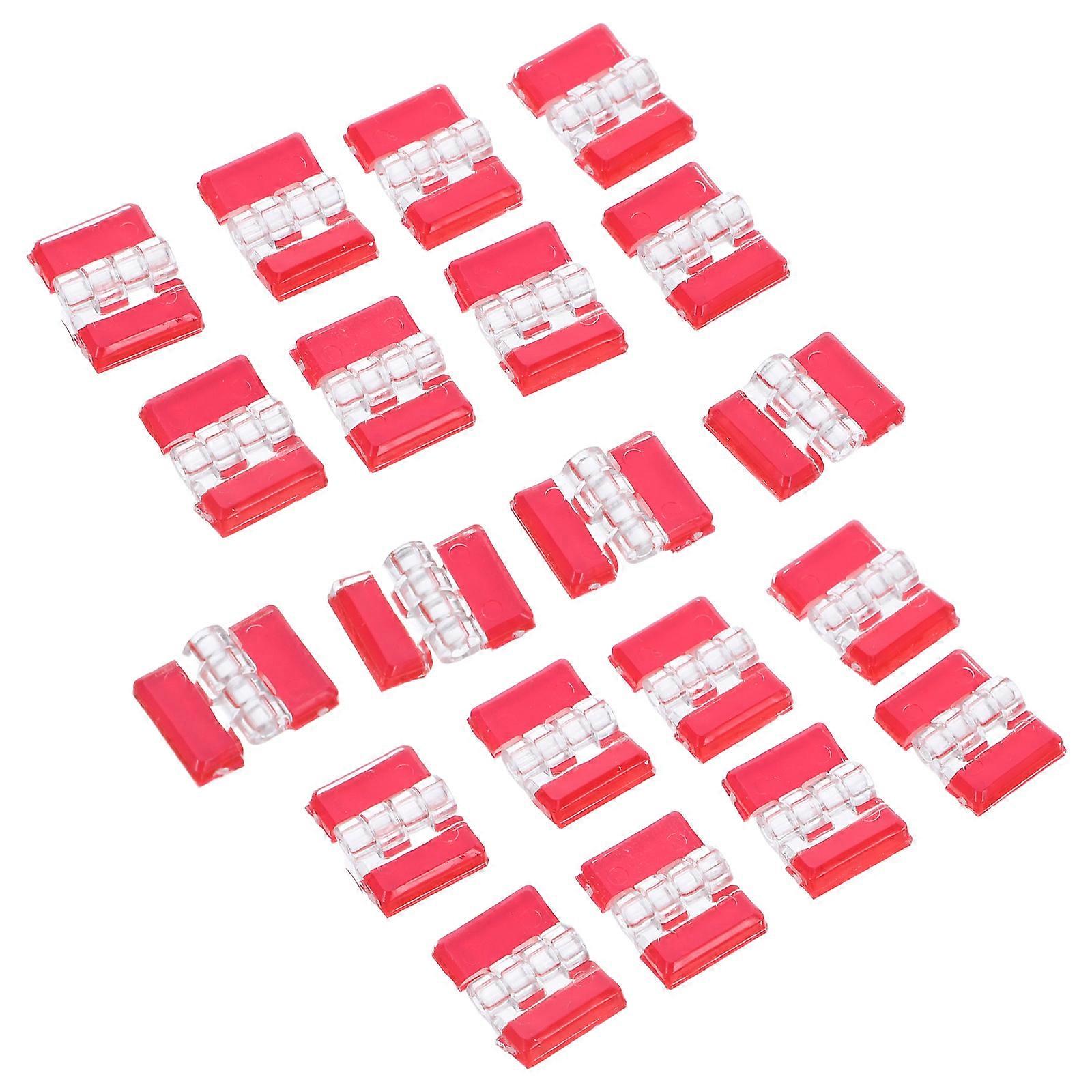 Transparent Acrylic Cabinet Hinges Self-Adhesive Hinge Latch 20Pcs for Wardrobe