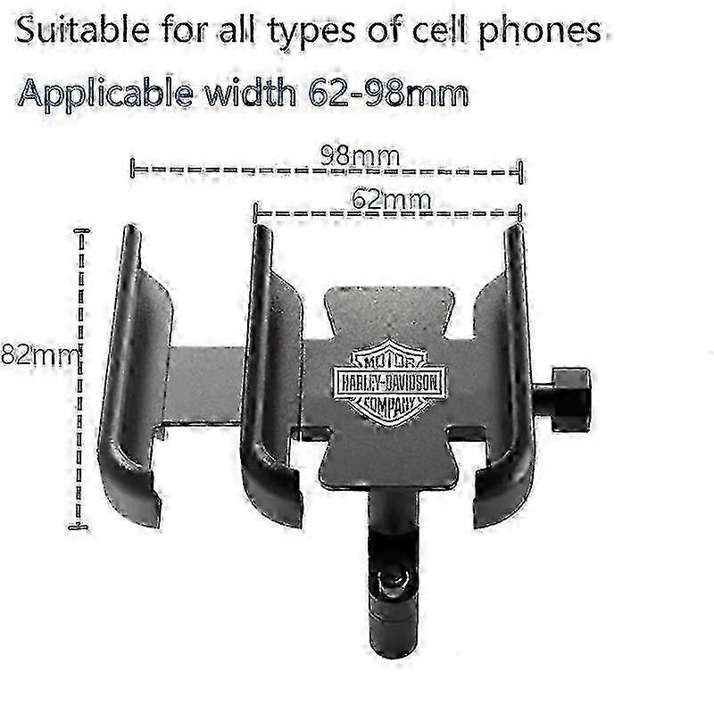 لملحقات هارلي ديفيدسون دراجة نارية المقود الهاتف حامل إطار السيارة GPS حامل الحامل- Yvan