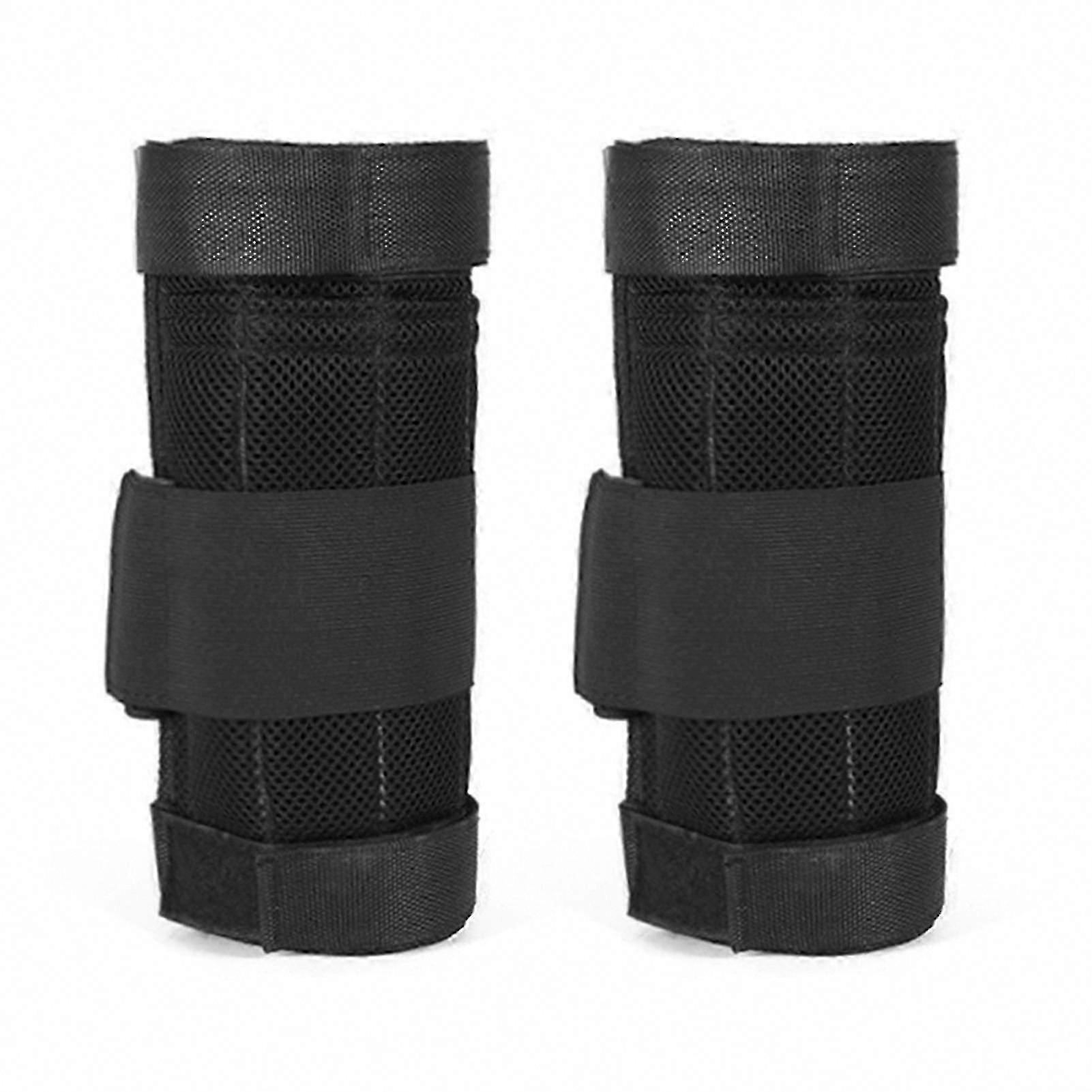 2 Packs 16kg Adjustable Ankle Weights for Leg Workout Exercise - KM