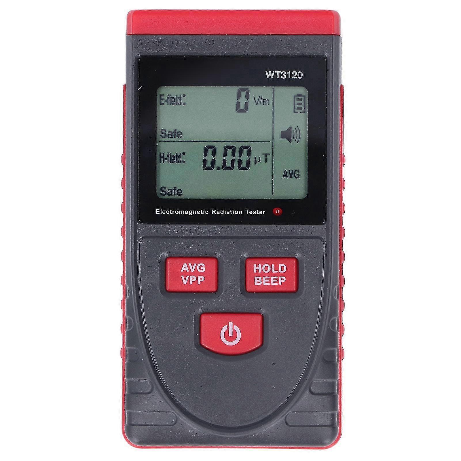 For EMF Meter High Accuracy Electromagnetic Field Radiation Detector with LCD Screen for Electrical Appliance 25-26s