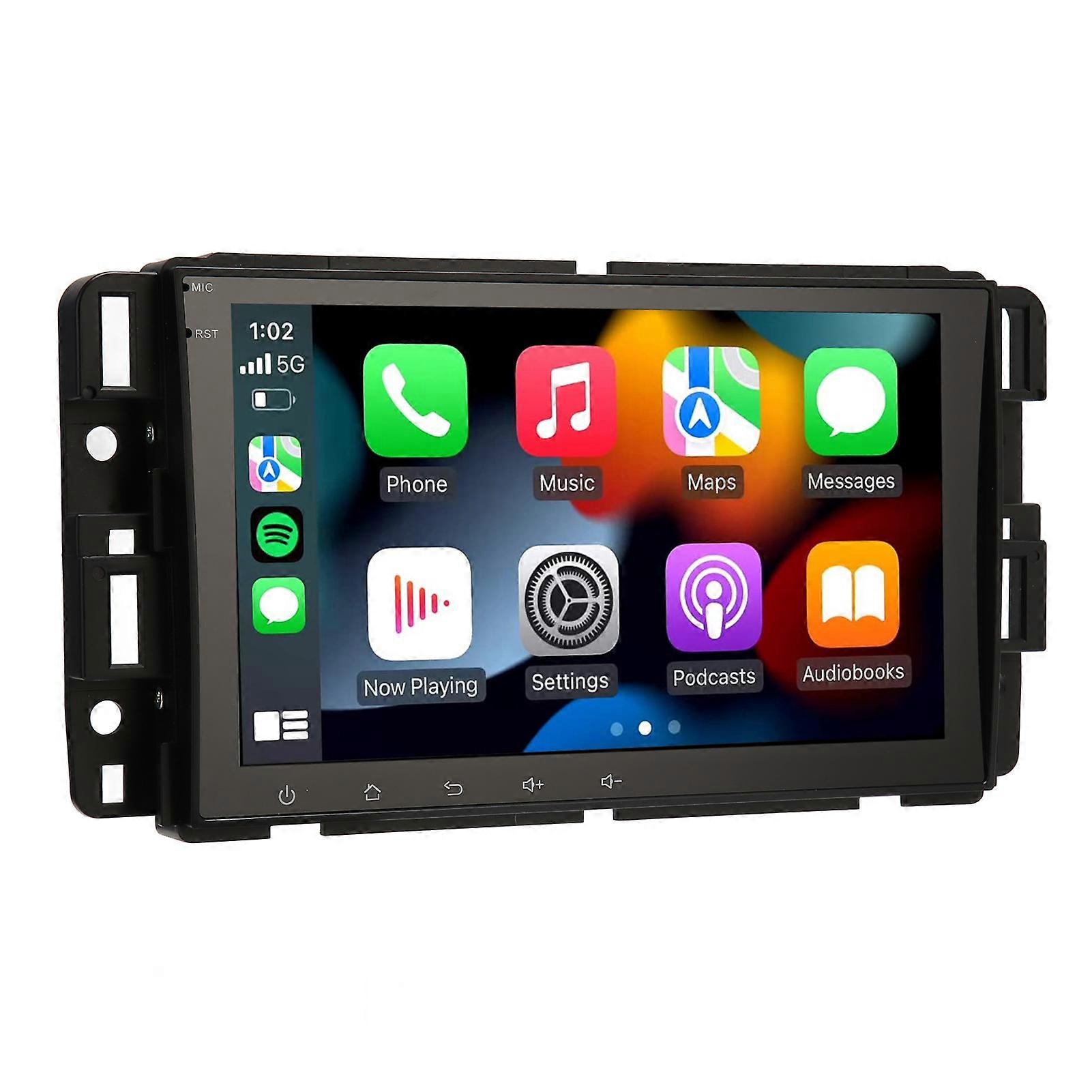 Car Stereo Bluetooth Wireless CarPlay for Android Auto 8in IPS Touchscreen GPS Navigation for Android 12 