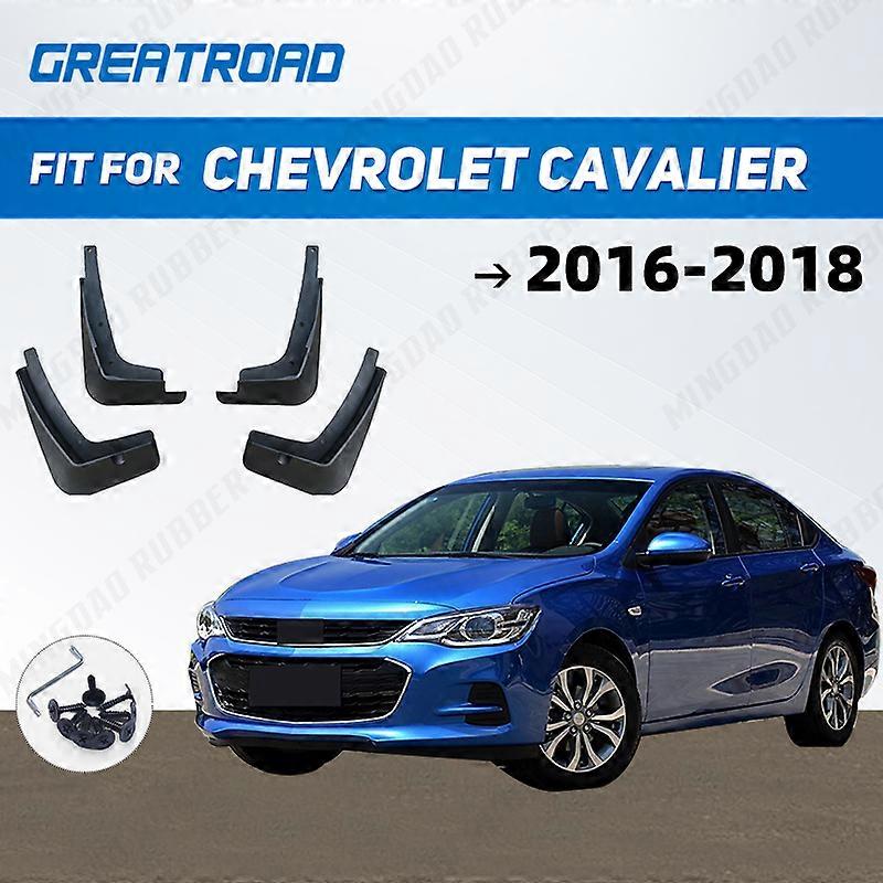 For Chevrolet Cavalier 2016 2017 2018 Mudflaps Splash Guards Mudguards Mud Flaps Fender car Accessories