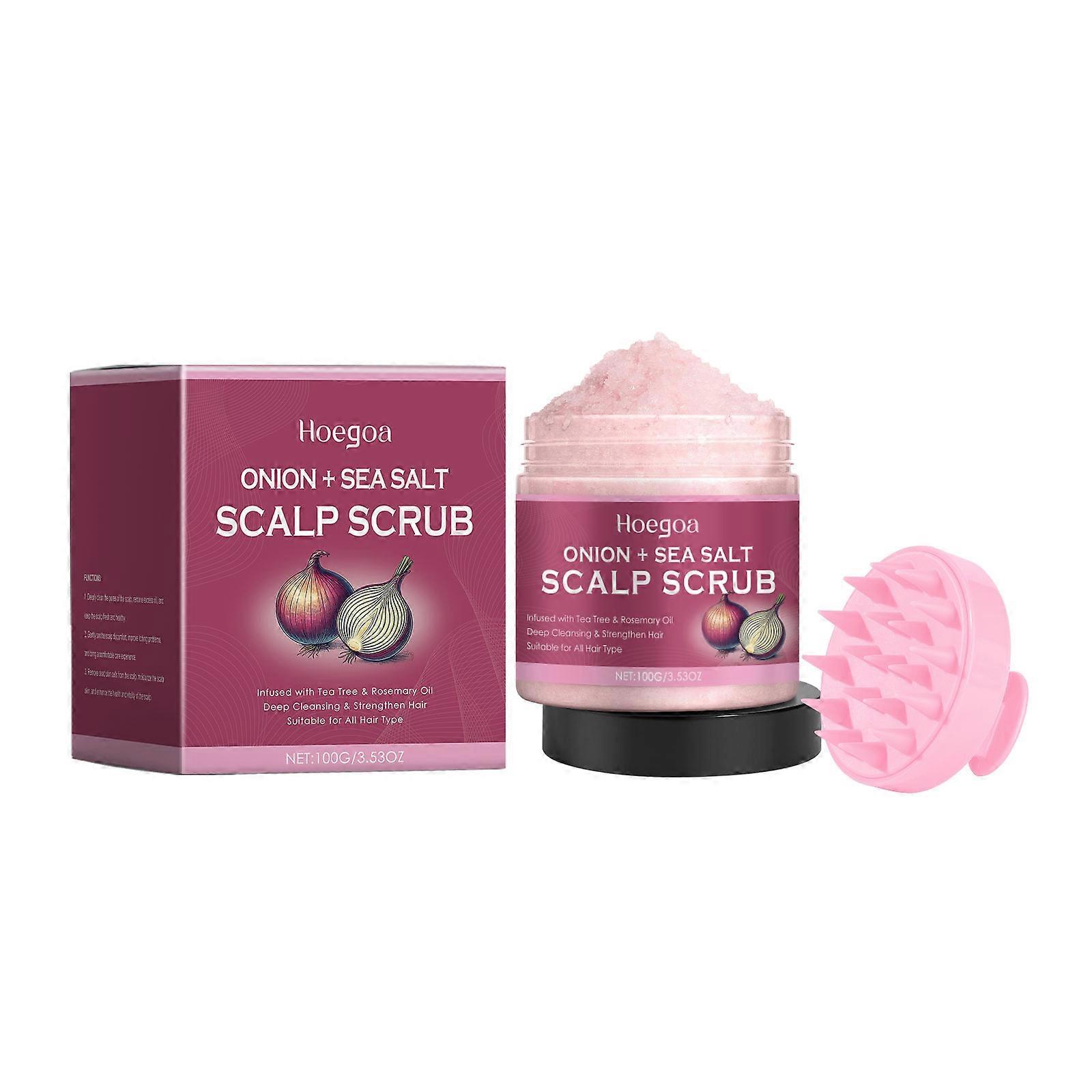 Hoegoa Scalp Nourishing Scrub Deeply Cleanses, Controls Oil, Soothes Scalp Discomfort, And Nourishes And Softens The Scalp