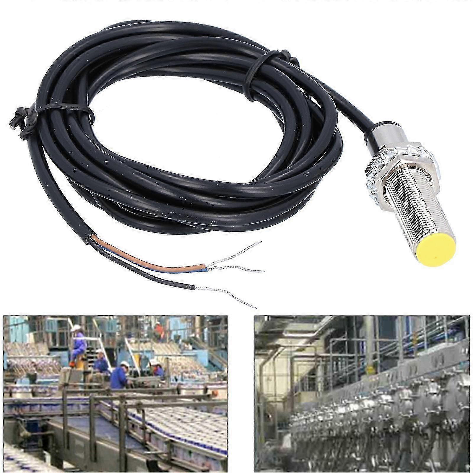 Proximity Switch 3 Wire Approach Sensor DC6‑36V M12 Accessory for Equipment MachineryTOSD-04-499A NPN Normally Closed