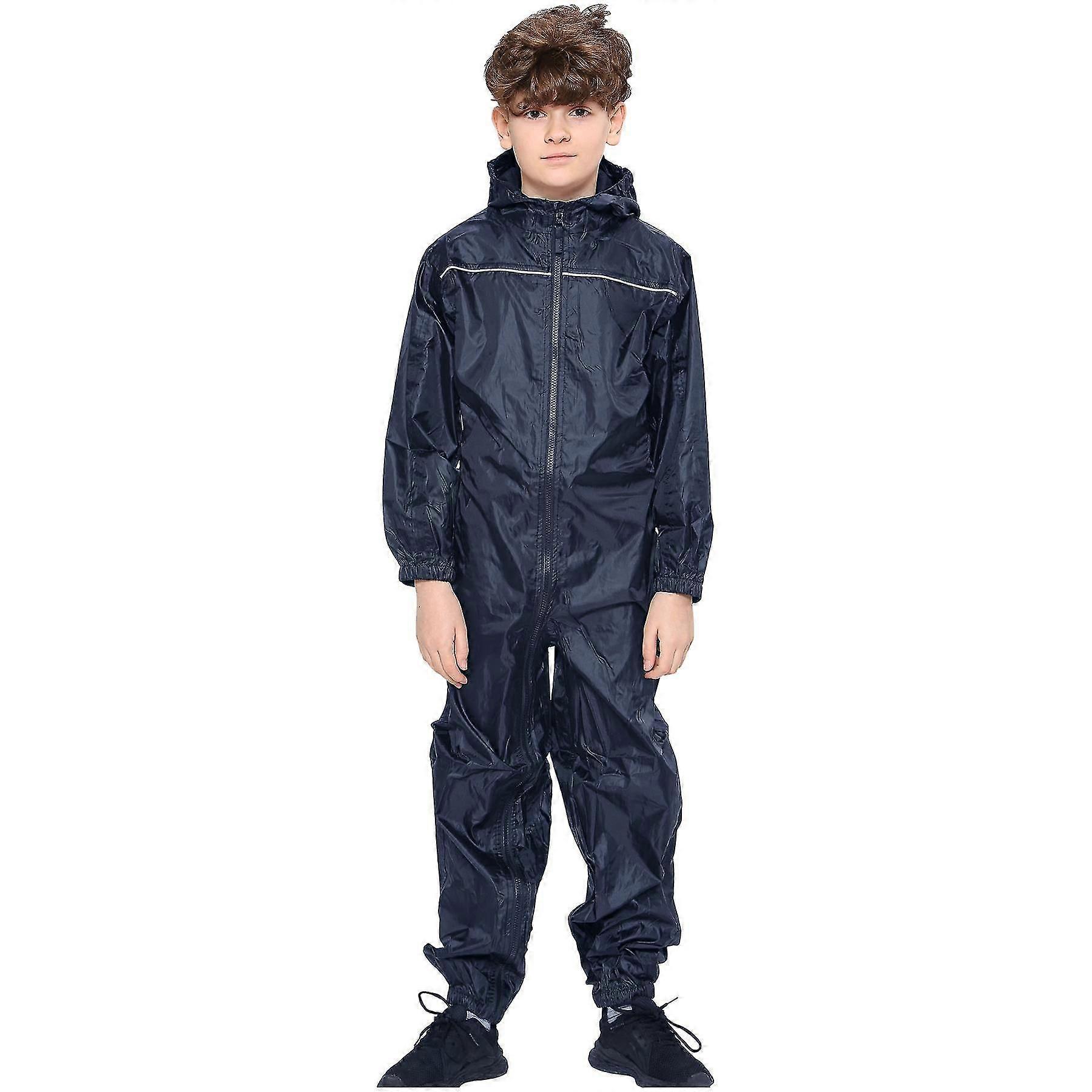 Combinaison imperméable unisexe navy waterproof.