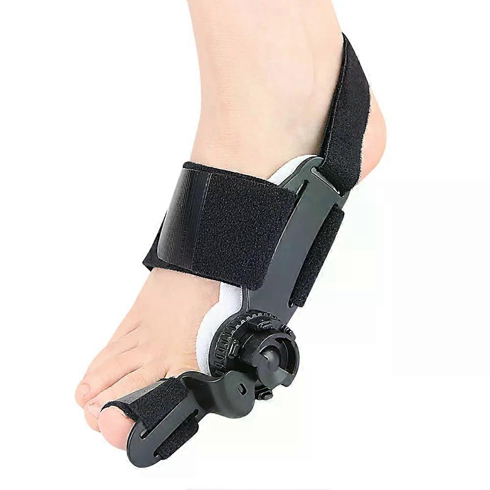 Bunion Corrector for Big Toe, Adjustable Bunion Splint, Orthopedic Toe Straightener with Anti-slip Heel Strap and Silicone Pad