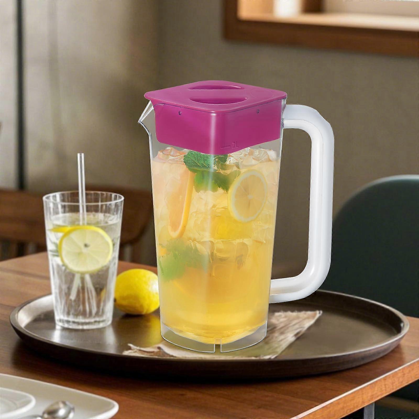 2 Liter And Cold Water Pitcher, Refrigerator Kettle for , Juice,