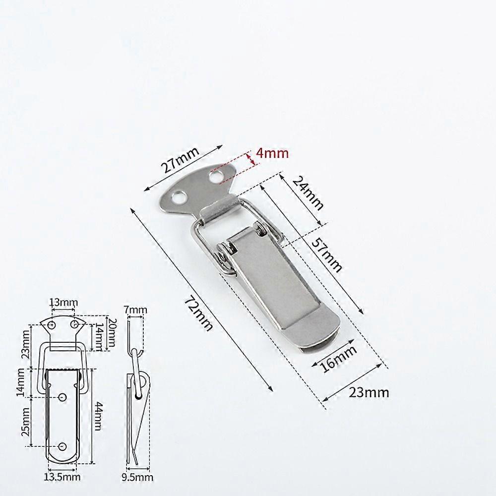 security Spring Clasp Buckle Stainless Steel Duck Billed Buckles New Toggle Latch Catch  Toolbox