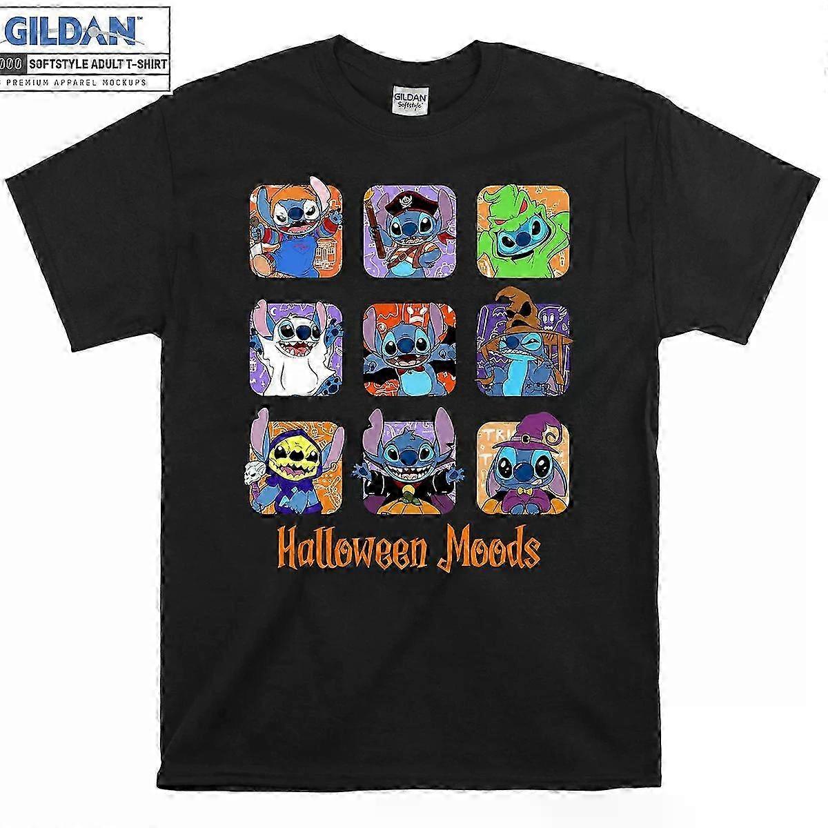 Halloween Moods D Stitch T-shirt