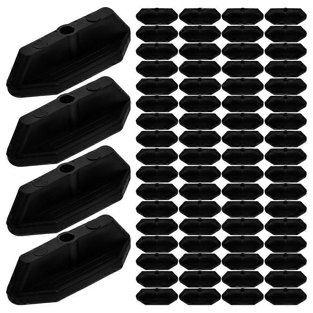 Deck Fasteners Clips For All Weather Conditions 50Pcs T-Shaped Design Performance Enhancements