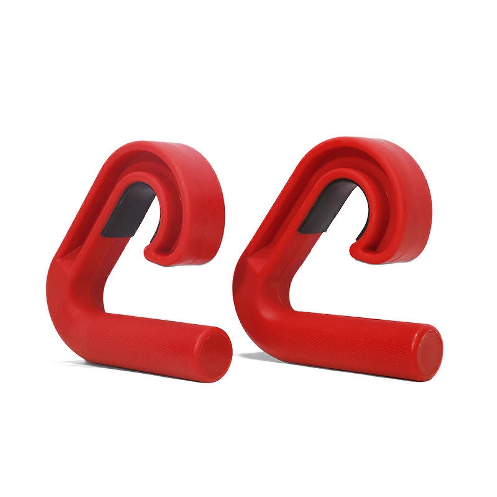 Ergonomic Hook Shaped Fitness Handle Adjustable Training Handle Pull Up Hand Grip Gym Equipment Easy to Use Multicolor