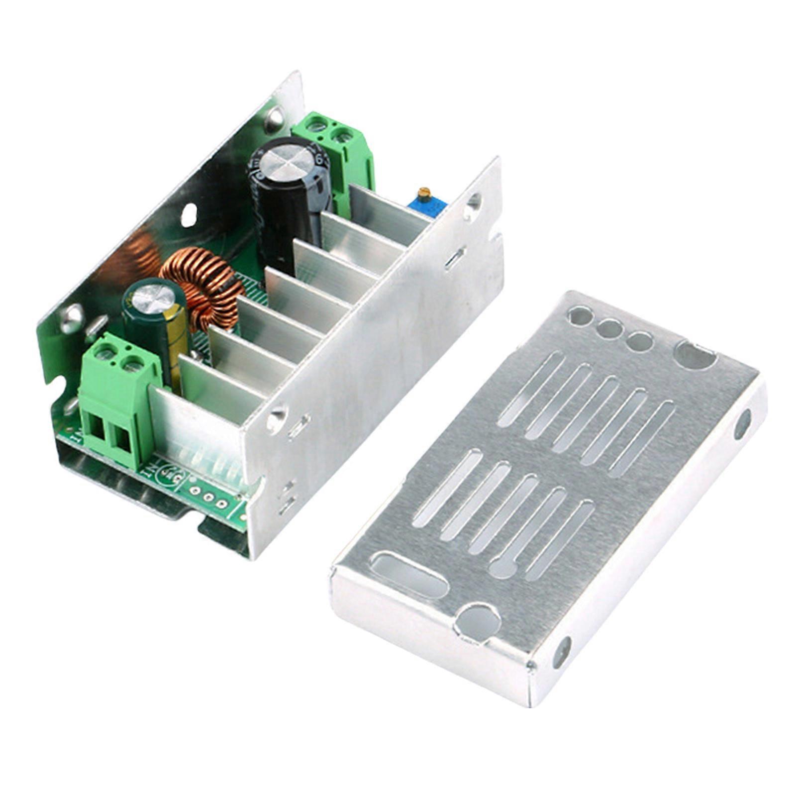 Aluminum Casing Boost Module DC6-35V to DC6-55V Converter Module Enhancing Heat Dissipation and Power Conversion Multicolor
