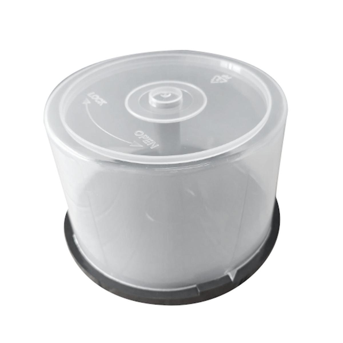 1pcs Large Capacity CD/DVD Storage Container Clear Plastic DVD Holder Compact Disk Organizer Space-S