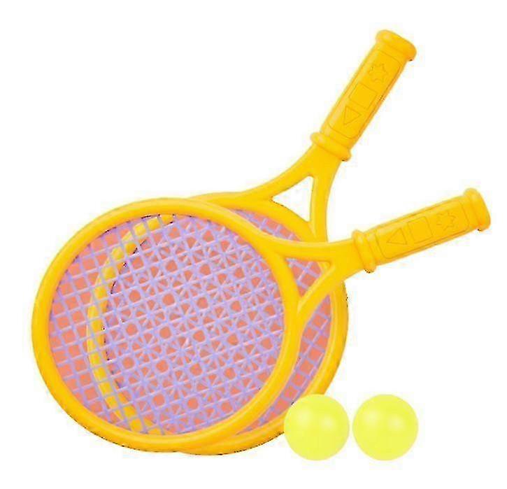 Outdoor interactive beach toy tennis racket set