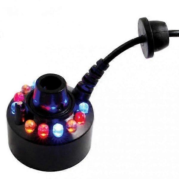Fog Machine Smoke Machine Color Changing Party Props with 12 LEDs