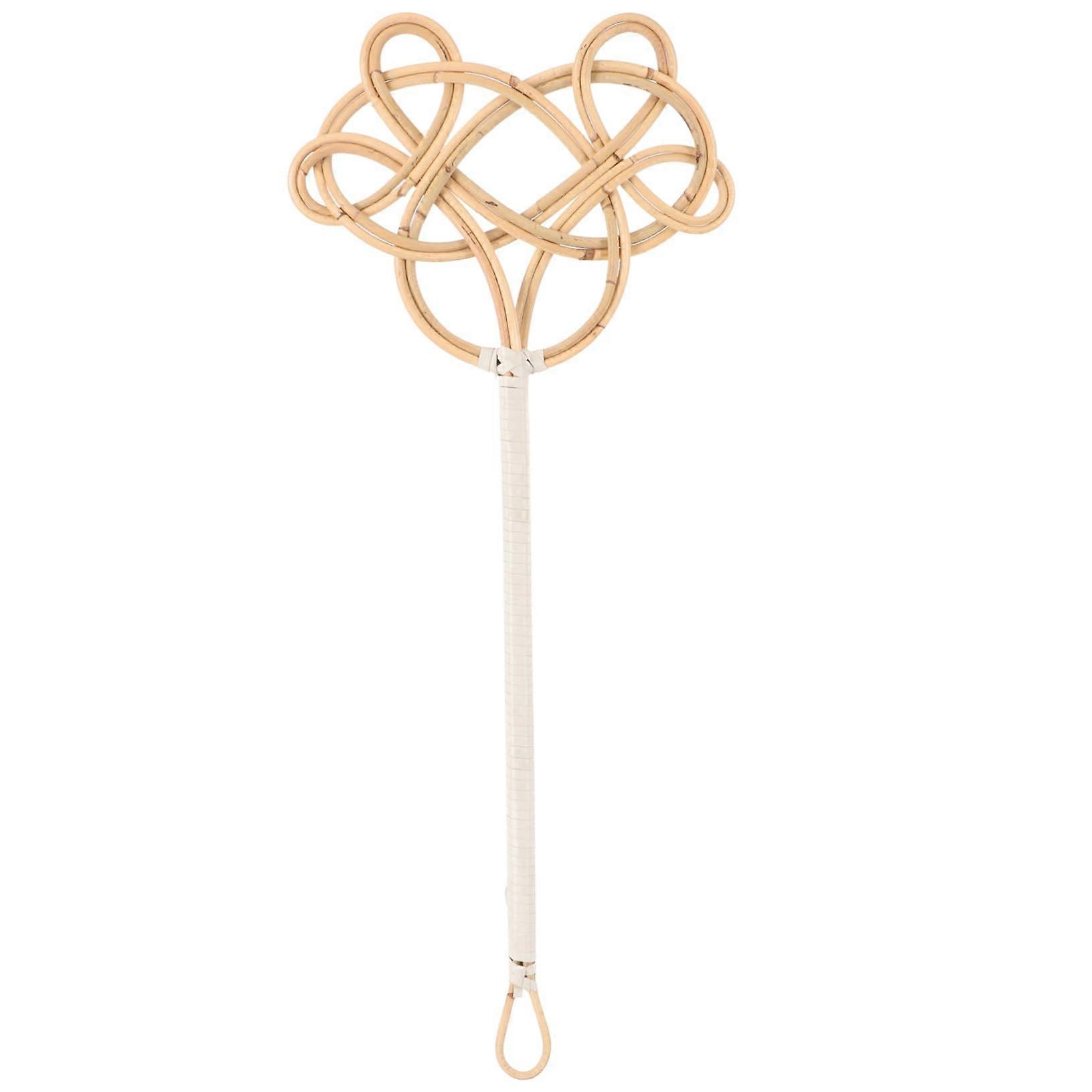Long Handle Carpet Beater with Wide Face for Dust Removal on Rugs Quilts Cushions and Bedding