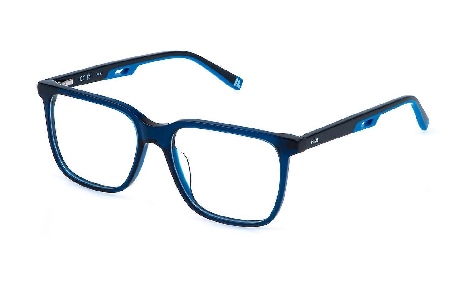 Eyewear Frames Fila VFIA92 0AGQ BLU Transparent LUCIDO 54/17/145 MAN