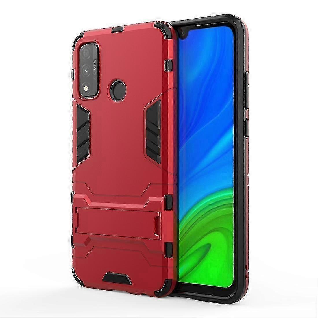 x PC + TPU Shockproof Protective Case with Holder For Huawei P smart 2020