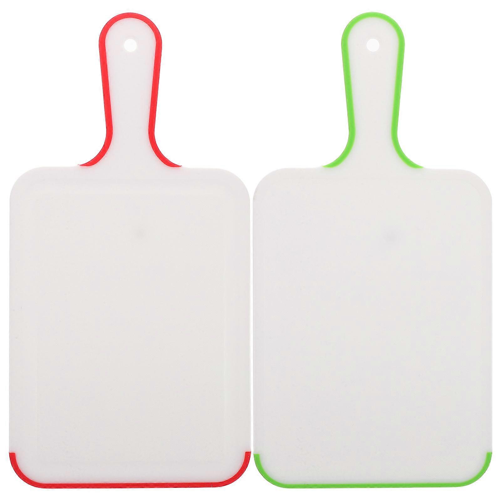 Plastic Cutting Board Kitchen Tool for Camping Use with 2Pcs Boards