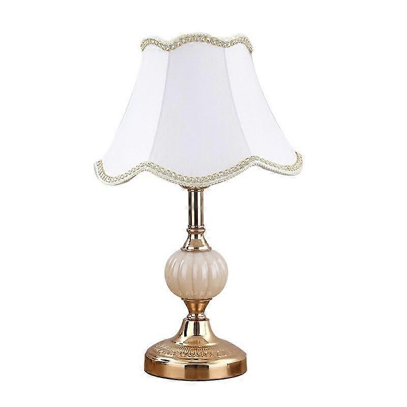 Modern Bedside Table Lamp with Elegant Glass Design and Warm Ambient Lighting for Bedroom