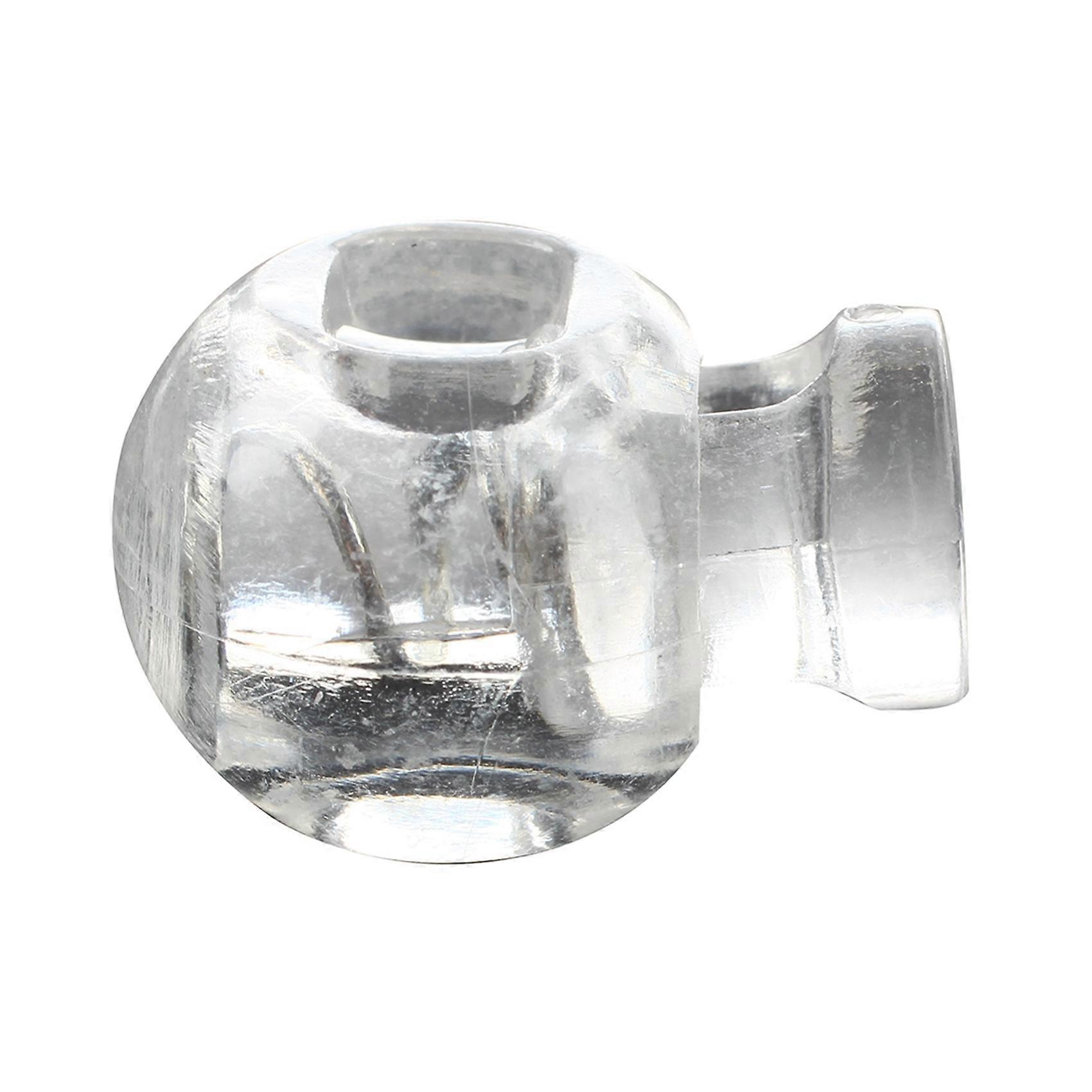 Plastic Toggle Spring Stop Single Hole String Cord Locks 30 Pcs