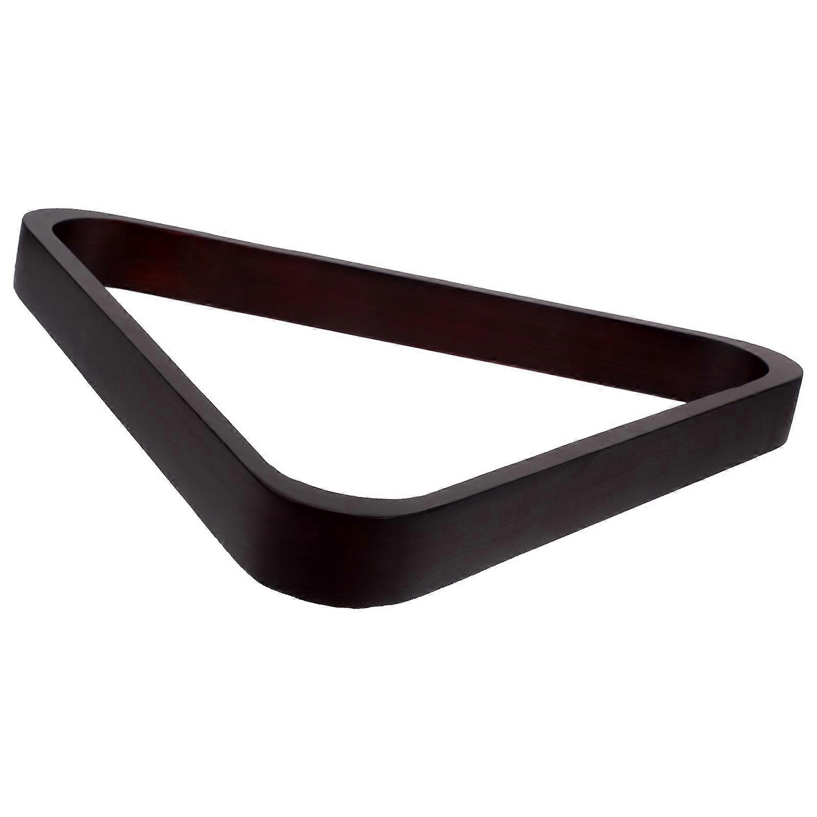 Pool Triangle Rack Wooden Billiard Frame for Ball Organization 2Pcs