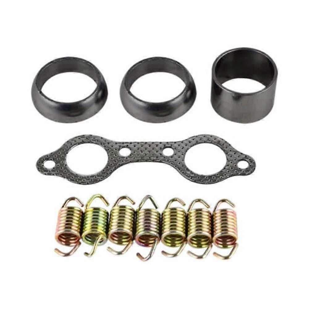 Exhaust Gasket and Spring Kit for Polaris RZR 600 700 800 ATV UTV 20032015 Leak Prevention