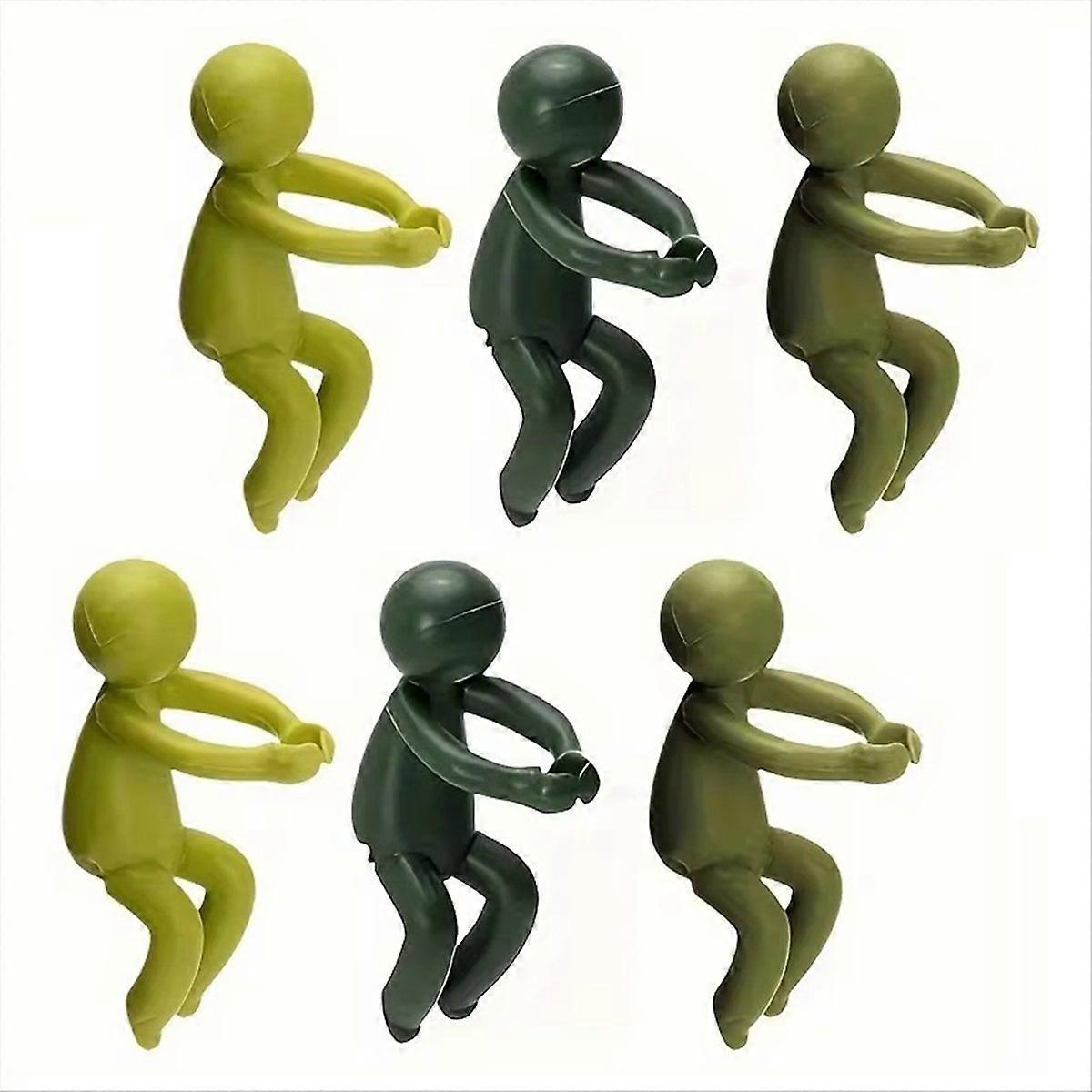 12PCS Söt Växt Vårdande Dekorativa Växt Stöder