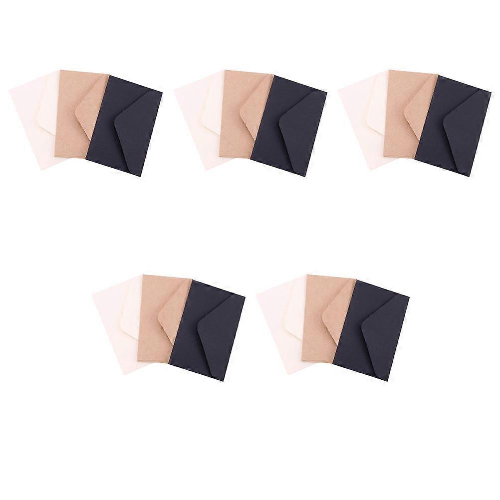 30Pcs Retro Envelopes Rectangular Miniature Envelopes Adorable Billet-doux Envelopes