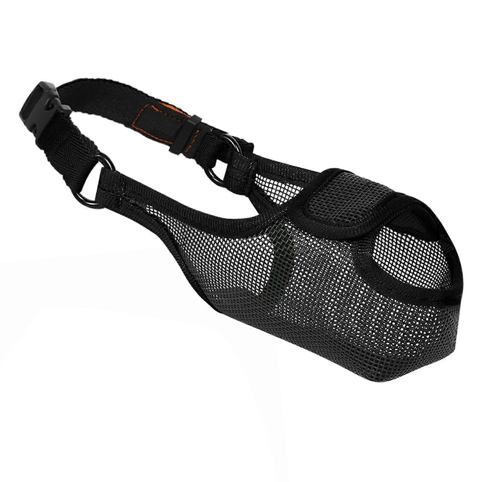 Training Dog Soft Mesh Covered Muzzles Poisoned Bait Protection With Adjustable Straps, Prevent Biting Dog Training Supplies