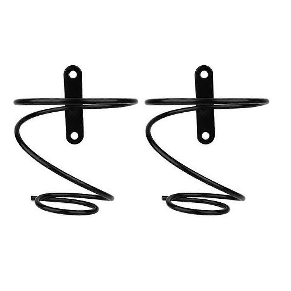 Wall Mount Shelf Single Holder for Bottles 2Pcs Iron