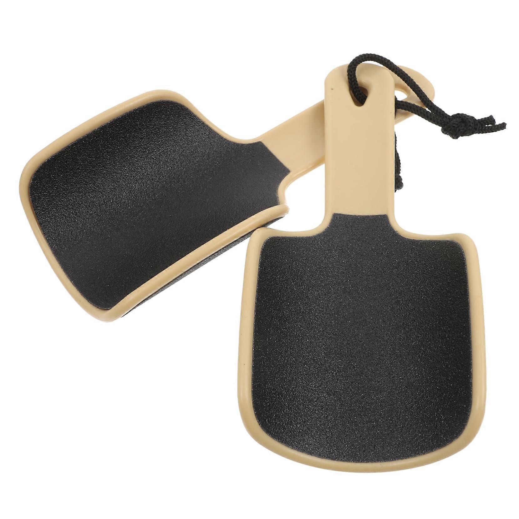 2pcs DoubleSided Foot File Pedicure Tools for Efficient Dead Skin Removal and Smooth Feet