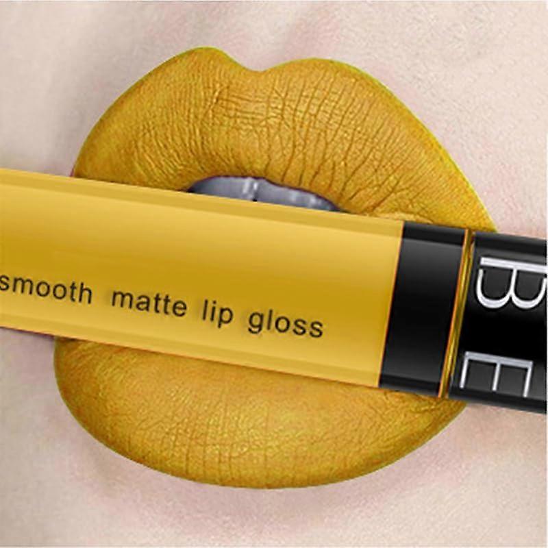 Liquid Lipstick Matte Finish Waterproof Long Lasting 15 Bold Shades Full Coverage Pigment