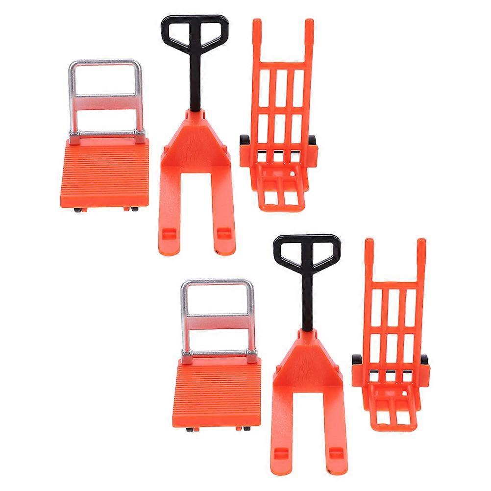 Toy Construction Set for Interactive Learning 6Pcs Miniature Traffic Toys