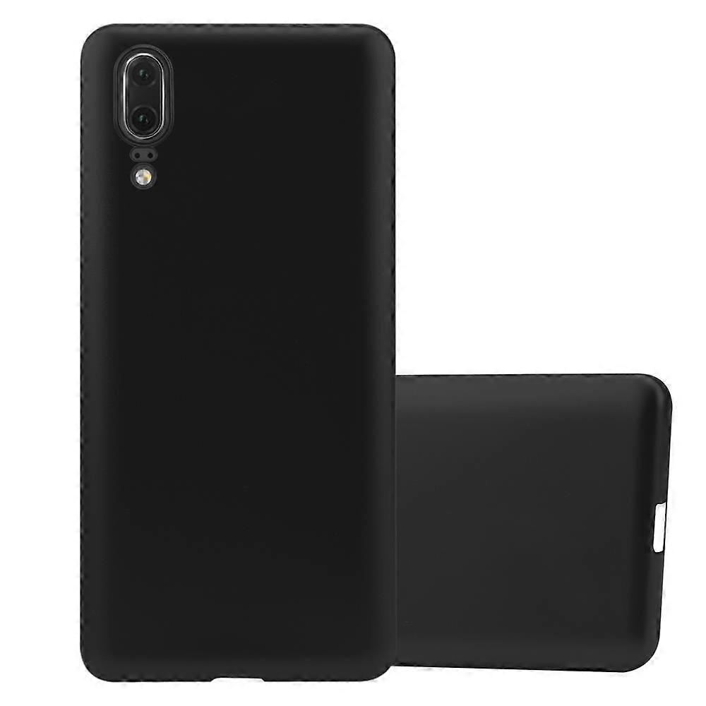 Huawei P20 Protective Case TPU Case - Matt Metallic Design