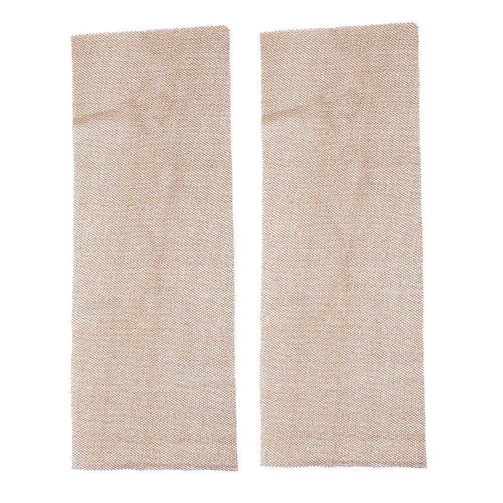 Bath Scrubber Nylon Back Scrubber for Body Cleaning 2Pcs Coffee