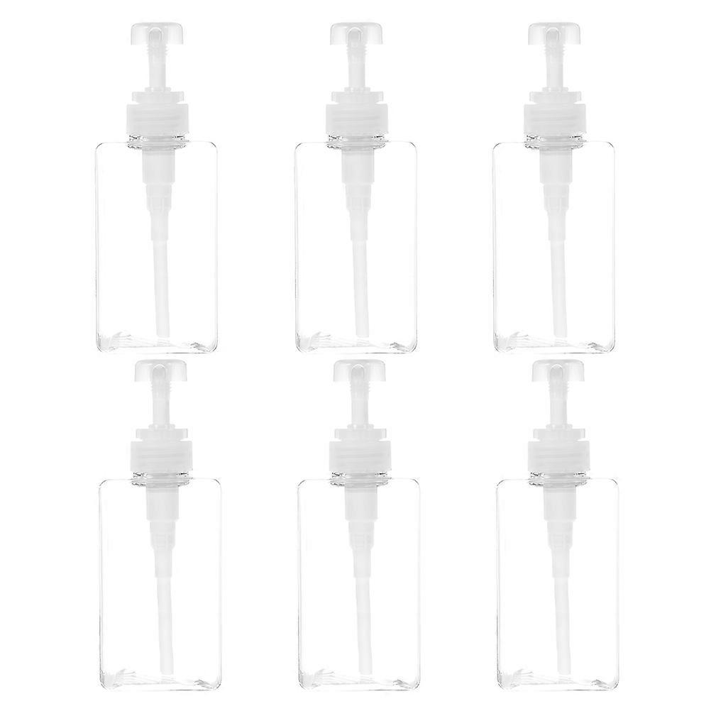 Liquid Hand Soap Dispenser Shower Refillable Pump Bottles for Liquid Holding 18Pcs