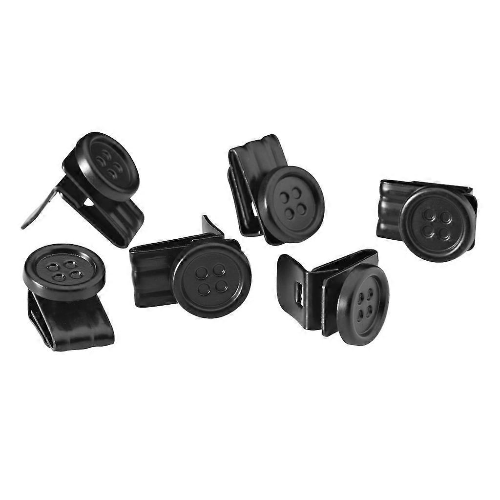 Set of 6 No-Sew EZ-Buttons (movable) -