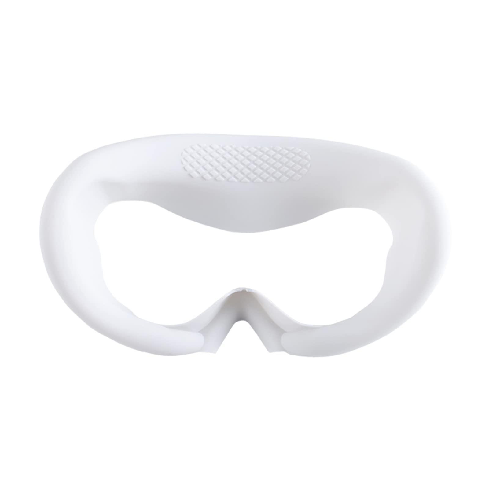 Silicone Interface Cover For 4Headset AntiLeakage Pad AntiLeakage LightBlocking Sleeves Facial Interface White