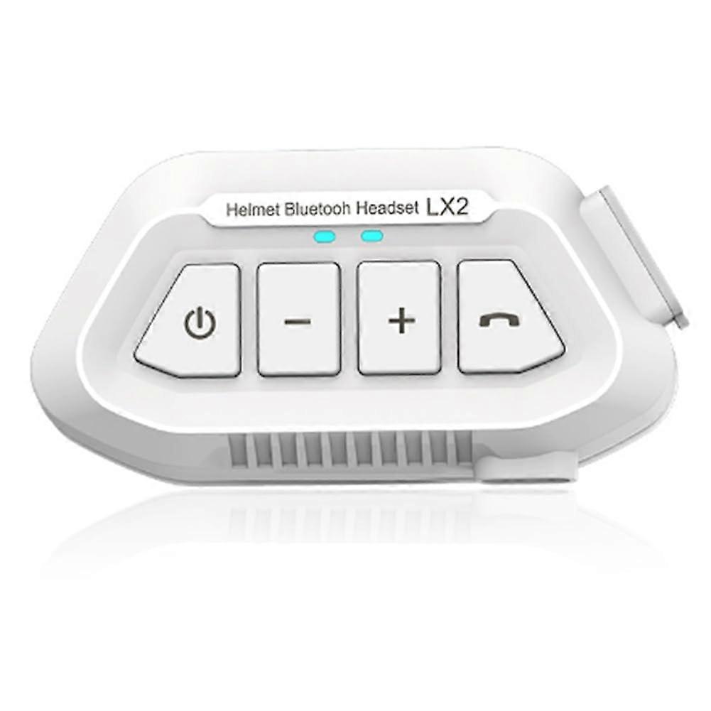 Lx2 Bluetooth 5.0 Wireless Hands Calling Headset Waterproof Stereo White