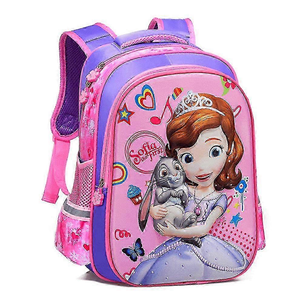Frozen/princess Sofia Kids Girls Backpack Book Bags Lightweight Large Capacity Elementary School Bag Birthday Gifts 25-26s