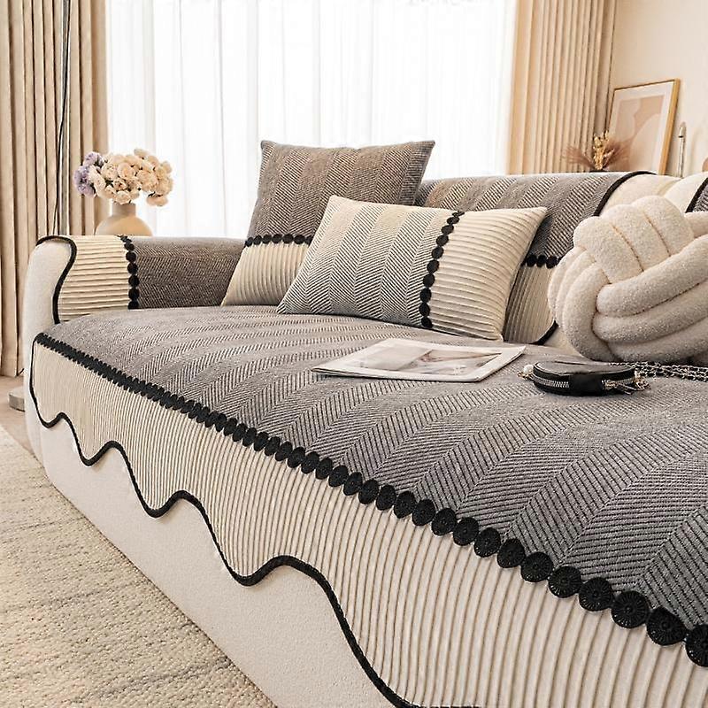 Waterproof Anti-Stain Sofa Cover, Soft Breathable Material, Fits Single/twin/three Seater Sofas, Easy Installation & Quick Clean