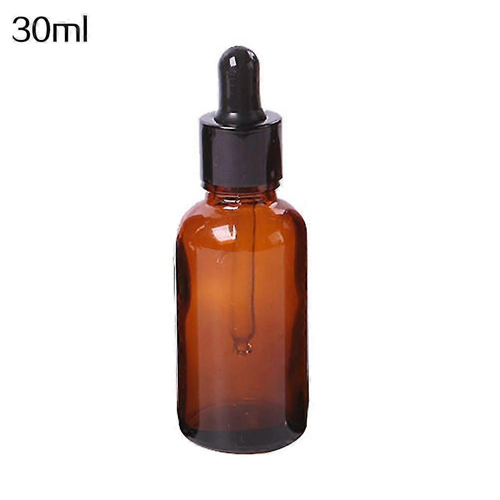 5ml-100ml Mini Amber Glass Liquid Reagent Pipette Garrafa Eye Dropper Empty