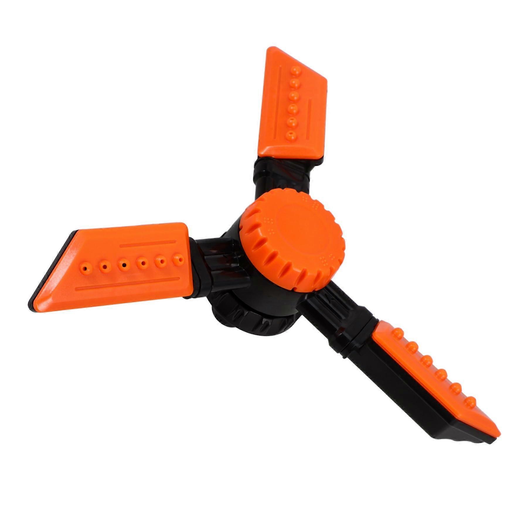 Garden Sprinkler System with Adjustable Spray Pattern, WaterSaving Rotary Lawn Sprinkler for Yard