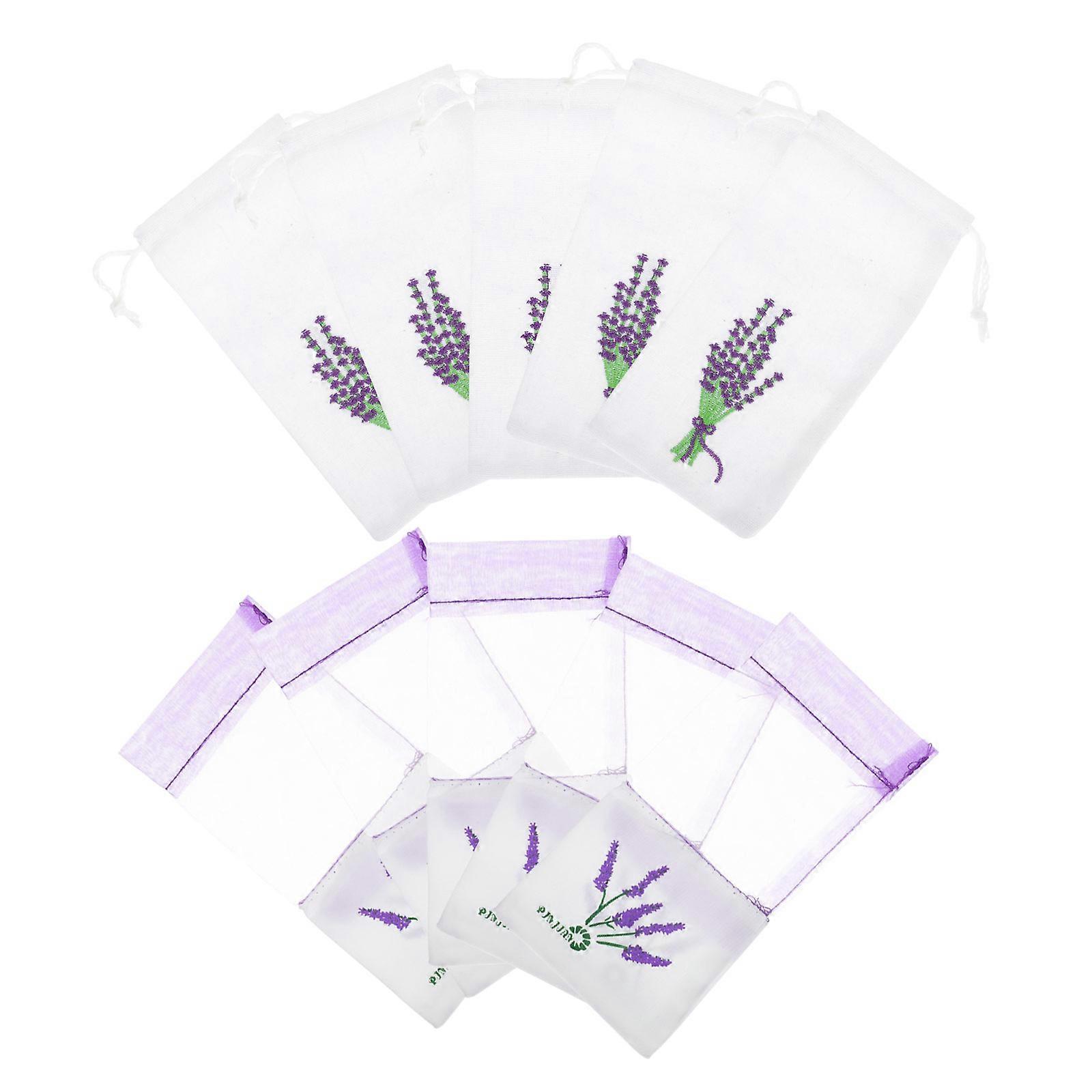 Empty Bag Creative Sachet Bags for Storage 10Pcs Assorted Color