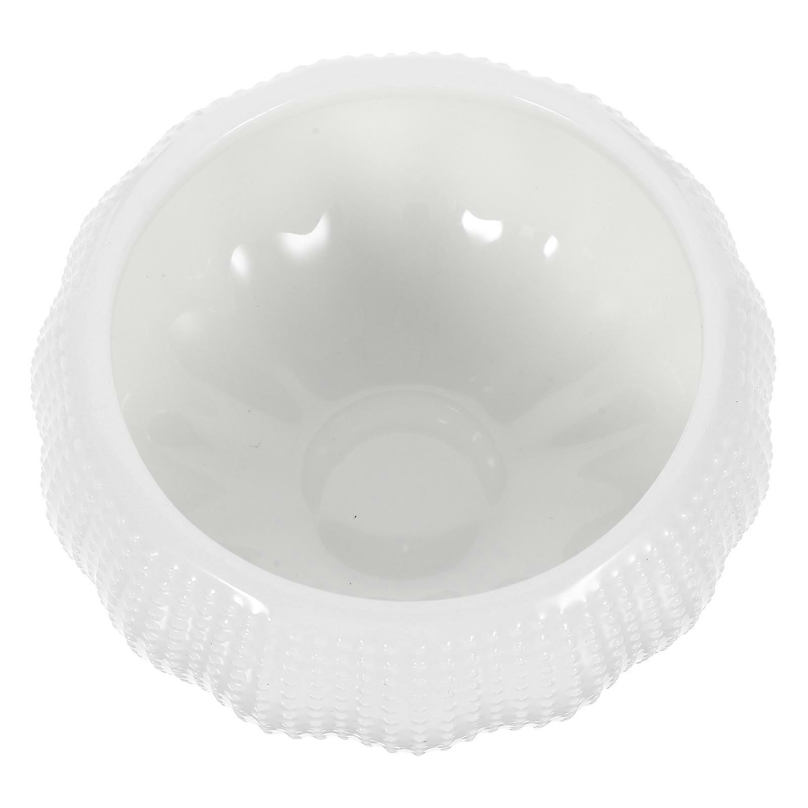 White Ceramic Serving Bowl for Storage Dessert Bowl for Restaurant